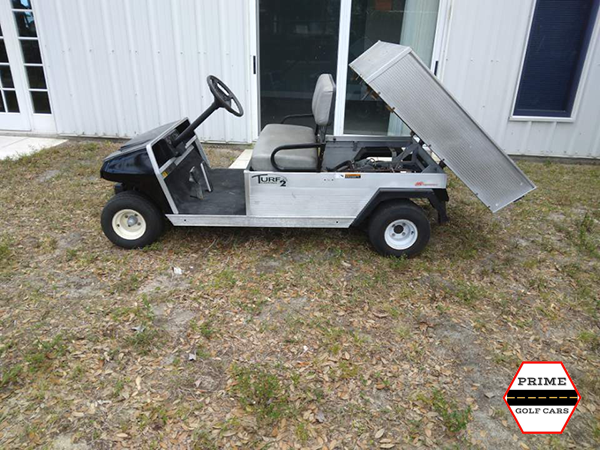 Club Car DS & Carryall Golf Cart Winch Mount Front Bumper Brush Guard